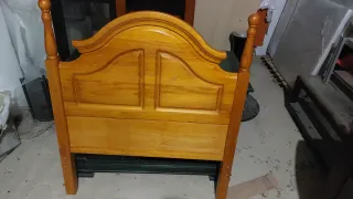 Cabezal de 90 madera marrón