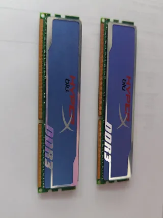 2x Kingston DDR3 1600MHz Módulos RAM