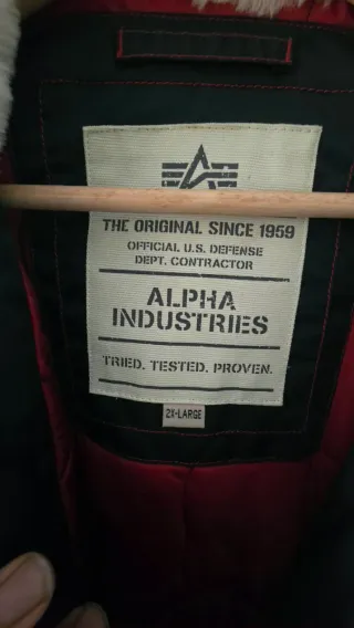 Chaqueta Alpha Industries Bomber B-15