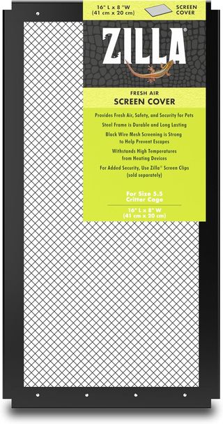ZILLA Reptilien-Terrariumabdeckung für Frischlufts