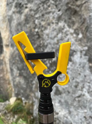 Pértiga escalada amarilla