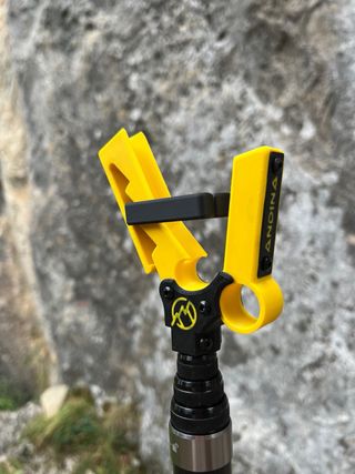 Pértiga escalada amarilla