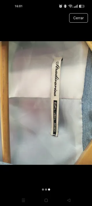 Americana Stradivarius azul