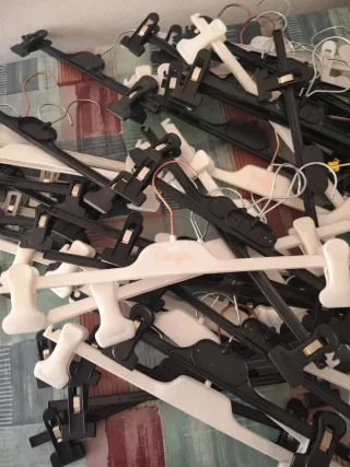 Lote 45 Perchas para Pantalones