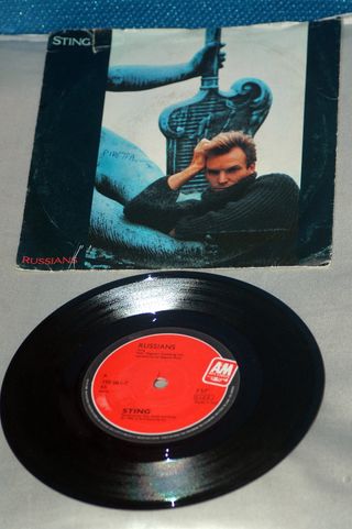 5 dischi 45 giri Anni 80 Pop English New Wave Rock