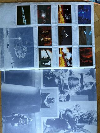 Álbum Cromos Galáctica Colección Película