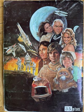 Álbum Cromos Galáctica Colección Película