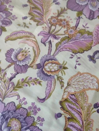 Tela loneta floral 1m x 1.40m
