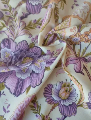 Tela loneta floral 1m x 1.40m