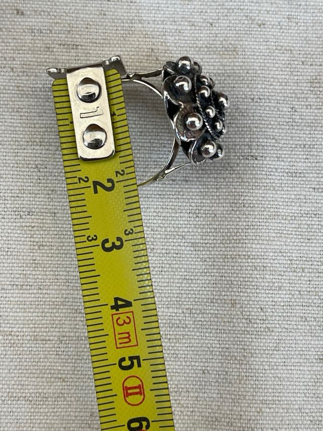 Juego Filigrana Charra: Pendientes, Sortija