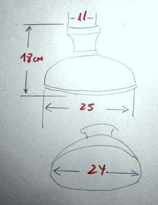 Lámpara de techo colgante vintage colonial. Bronce