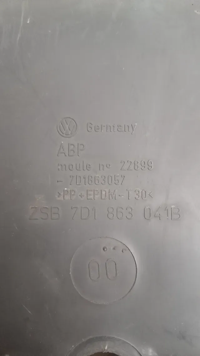 Portaobjetos gris Guantera fusibles vw t4