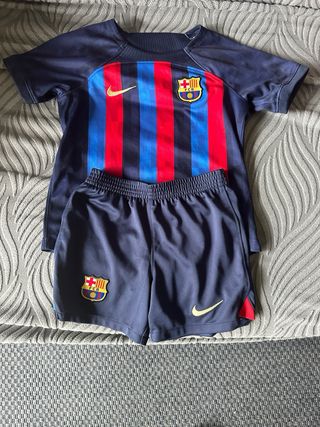 Set sportivo FC Barcelona per bambini