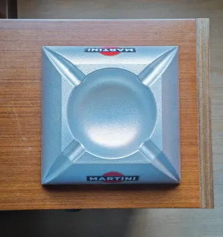 Portacenere Martini Grande Argento