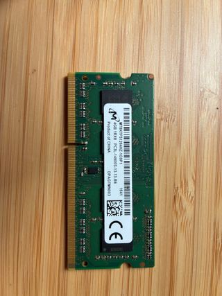 Memoria RAM Micron 4GB DDR3 Portátil