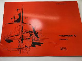 Video VHS THOMSON V640 - Vintage - Leggi la descrizione