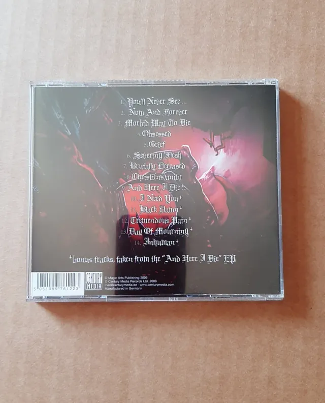 GRAVE "You'll Never See + EP "And  Here I die"