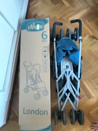 Silla de paseo Chicco azul