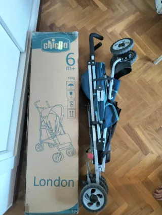 Silla de paseo Chicco azul