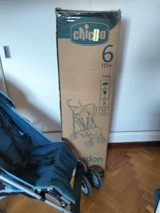 Silla de paseo Chicco azul