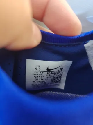 Nike Air Mercurial Botas Fútbol Azul/Rosa