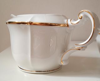 Set Tazze Da Te Porcellana Victoria Vintage