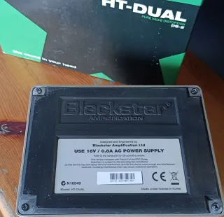 HT DUAL BLACKSTAR PEDAL DISTORSION VALVULAS