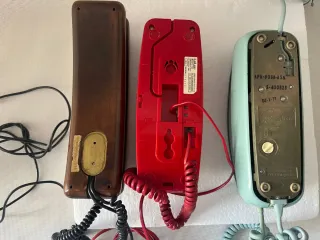 Lote 3 teléfonos antiguos Góndola Lelux Solac