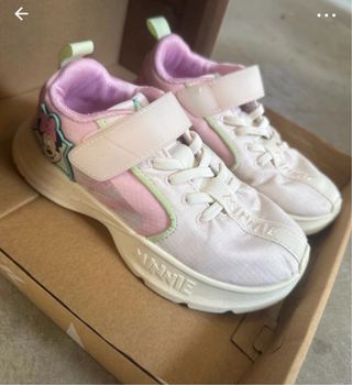 Zapatillas deportivas Minnie Mouse rosas