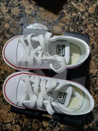 Converse All Star Bebé Blancas