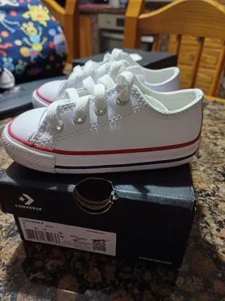 Converse All Star Bebé Blancas