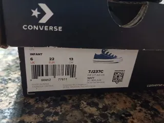 Converse All Star Bebé Blancas