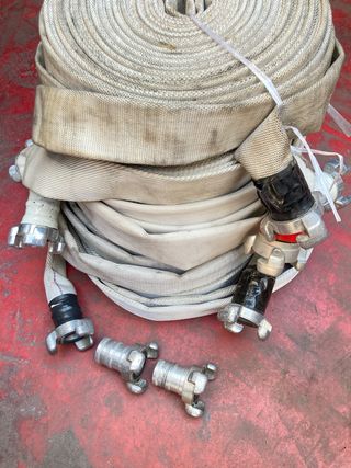 5 Mangueras de Bombero 45mm x 20m