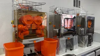 Exprimidor industrial Eléctrico de Naranjas