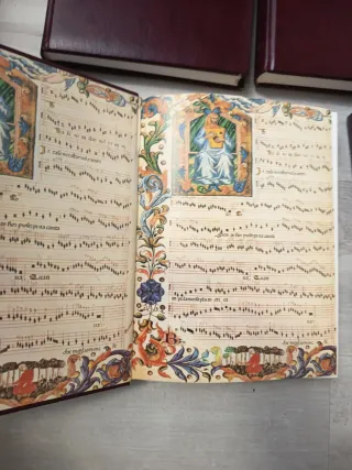 Fascinantes libros en tapa d piel ilustrados