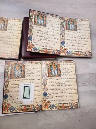 Fascinantes libros en tapa d piel ilustrados