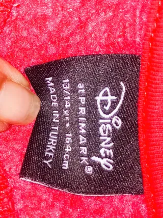 Jersey Mickey Mouse Rojo y Dorado