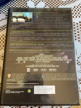 DVD Matrix (1999) Edición Original Española