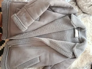 Chaqueta Zara niña gris