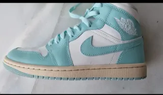 Nike Air Jordan 1 Mid Teal White Talla 38