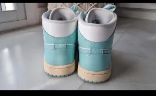Nike Air Jordan 1 Mid Teal White Talla 38