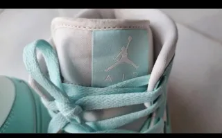 Nike Air Jordan 1 Mid Teal White Talla 38