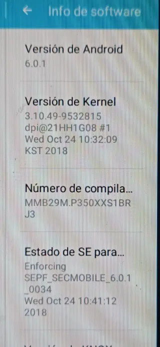 Tablet Samsung Negra