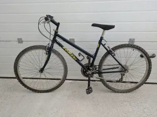 Bicicleta de montaña Shimano Romani Verde Oscura