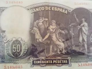 Billete 50 Pesetas Banco de España 1931