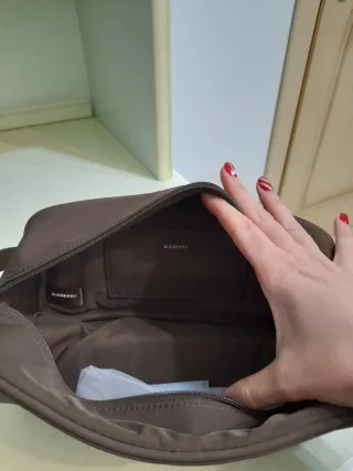 Pochette nuova marrone