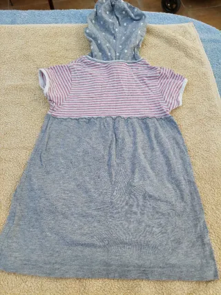 Vestido niña 3 años con capucha.  Yatsi