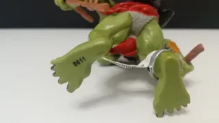 Figura de Orco con bastón