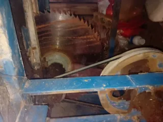 Mesa de corte de leña