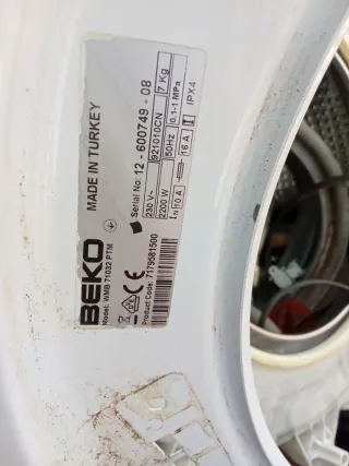 Despiece Lavadora Beko WMB 71032 PTM